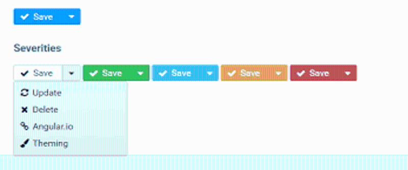 PrimeNG ファイルアップロードの例