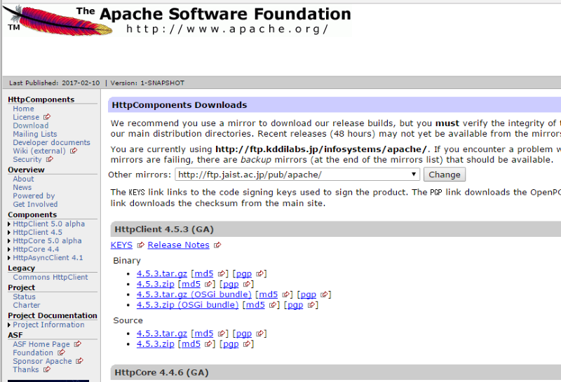 Apache-HttpClientとは何ですか？