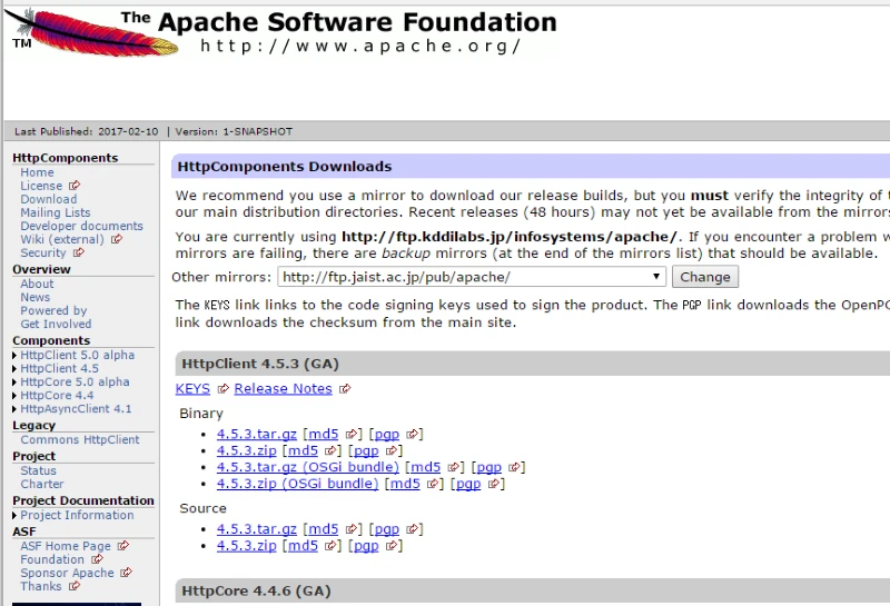 Apache-HttpClientとは何ですか？