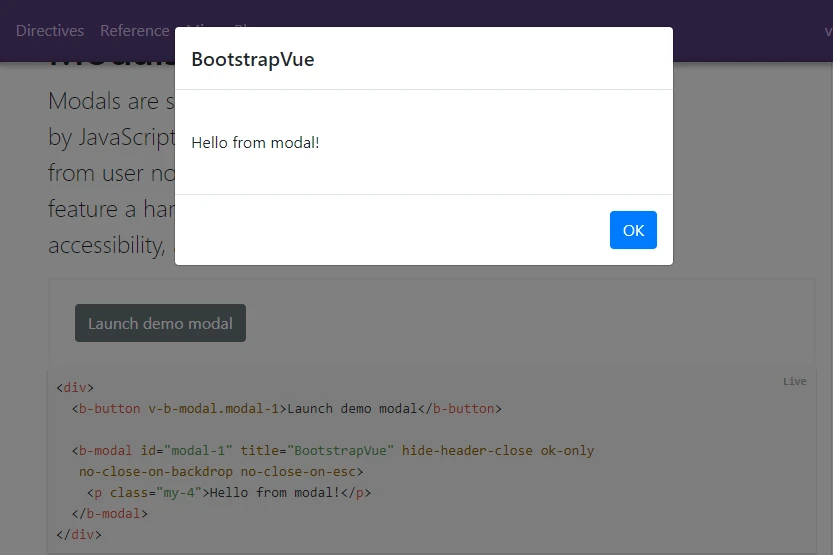 Bootstrap5のModalを閉じないようにするにはどうすればいいですか？