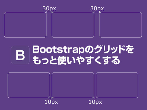 Bootstrapのガターとは？