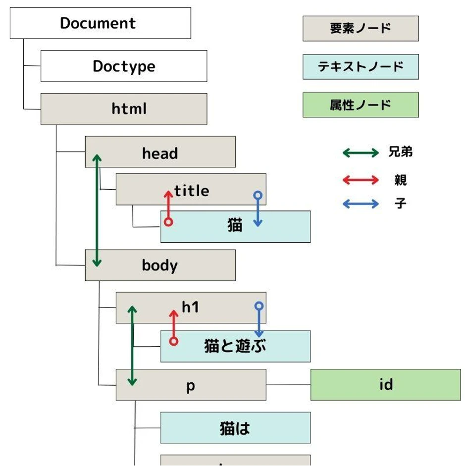 DOMとHTMLの違いは何ですか？