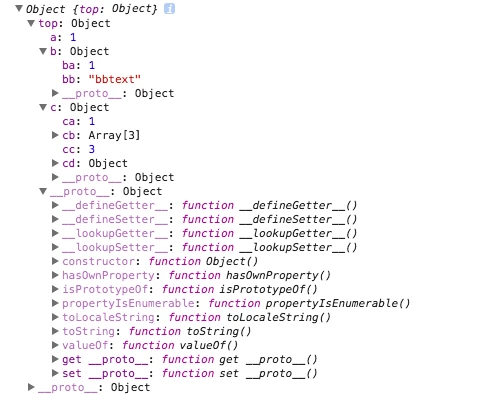 javascript json 連想配列