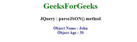 jQuery $.parseJSON() メソッド