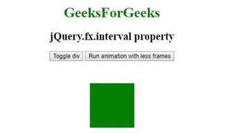 jQuery jQuery.fx.interval プロパティ