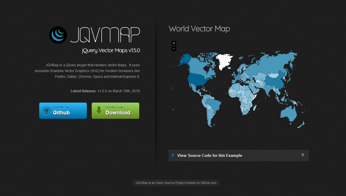 jQuery map