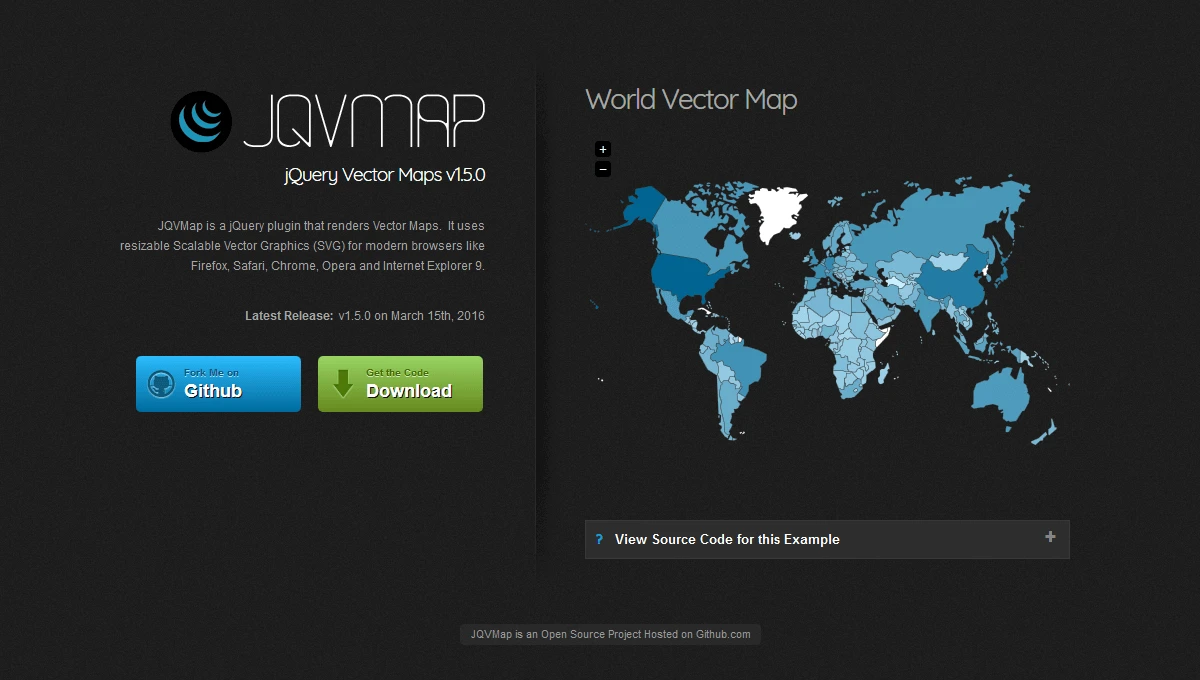 jQuery map