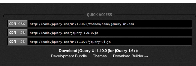 jQuery UI 拡張ウィジェット