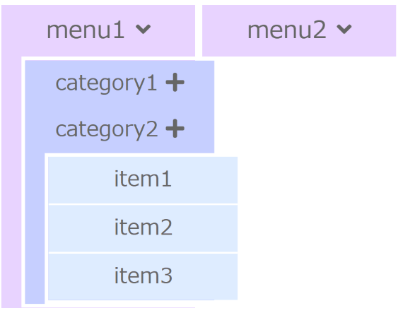 jquery アコーディオン 多階層