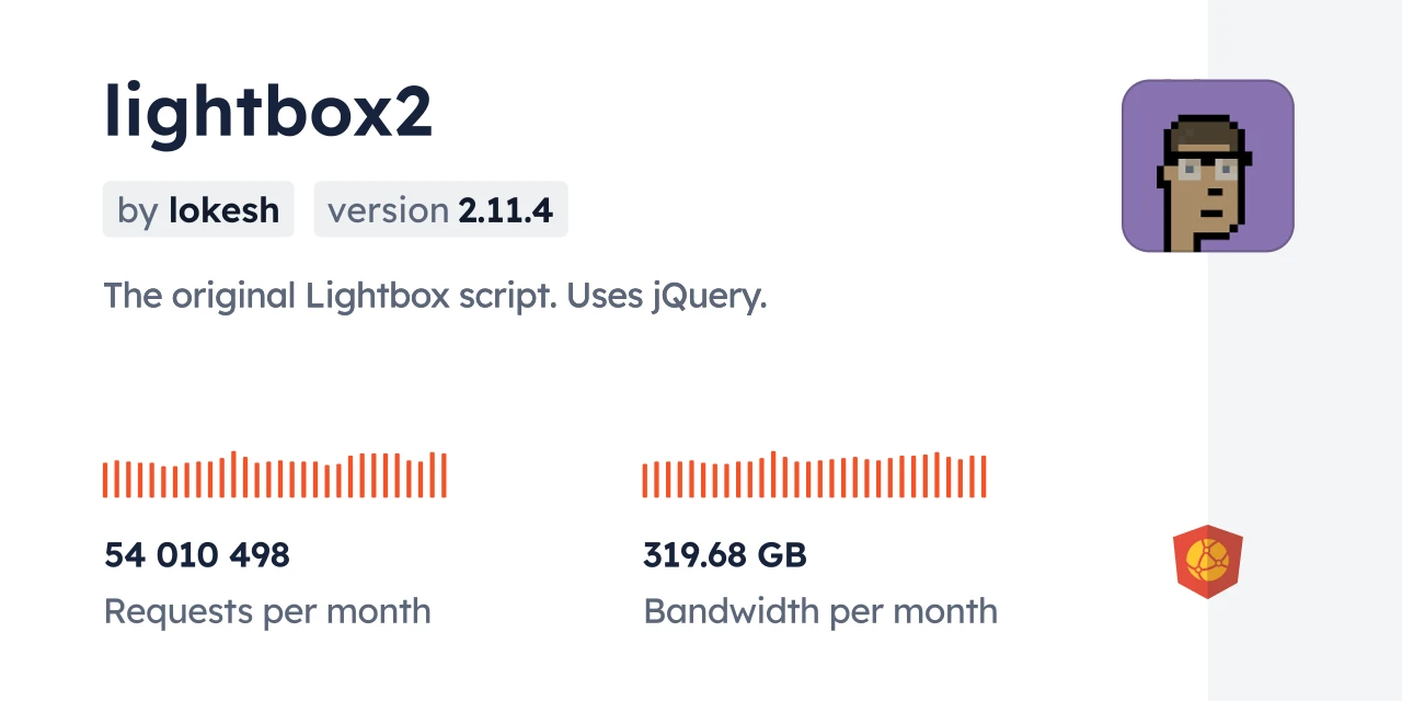 Lightbox2 CDN